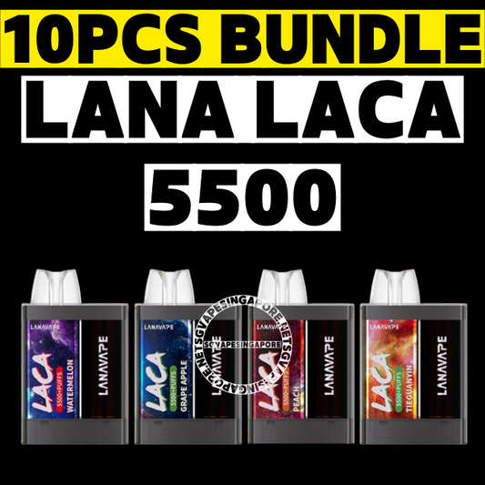 Lana laca 5500 Disposable Bundle - Sg Vape Singapore
