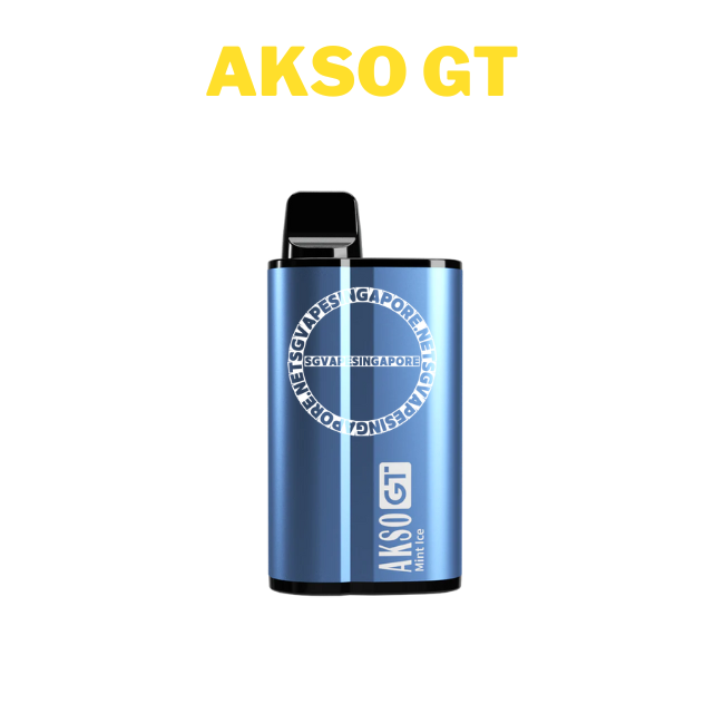 Looking for the AKSO GT 3500 puff disposable vape in Singapore? Check out SG Vapes Singapore for fast delivery of popular AKSO products like Akso iGO, Akso Supa, and delicious grape and mint flavor. Get your SG vape satisfaction now.