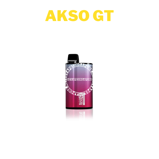 Discover the Akso GT 3500 Puff Disposable Vape, available for delivery in Singapore from SG Vape. Explore the flavors of Akso iGo and Akso Supa, including the popular grape and sirap bandung flavor. Shop now and experience the convenience of SG Vape.