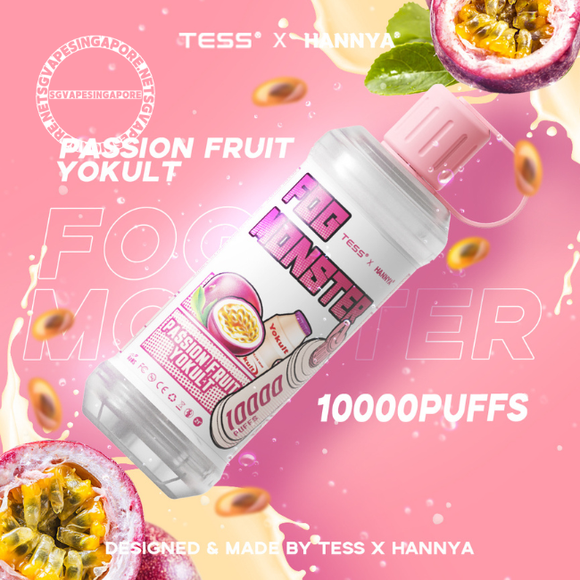 Looking for the Fog Monster 10000 puff disposable vape in Singapore? SG Vape is your go-to vape shop for fast and reliable delivery of popular flavors like Redbull and passion fruit yokult. Shop now and indulge in a satisfying vaping experience.
