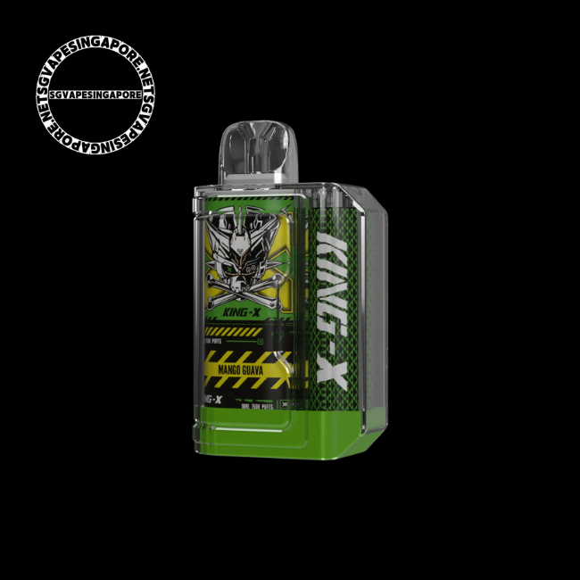 Looking for the King X 7500 puff disposable vape by Lost Vape in Singapore? Look no further! SGVapeSingapore is your go-to vape shop for all your vaping needs. Enjoy the delicious flavor of strawberry, mango guava and convenient delivery options. Shop now!