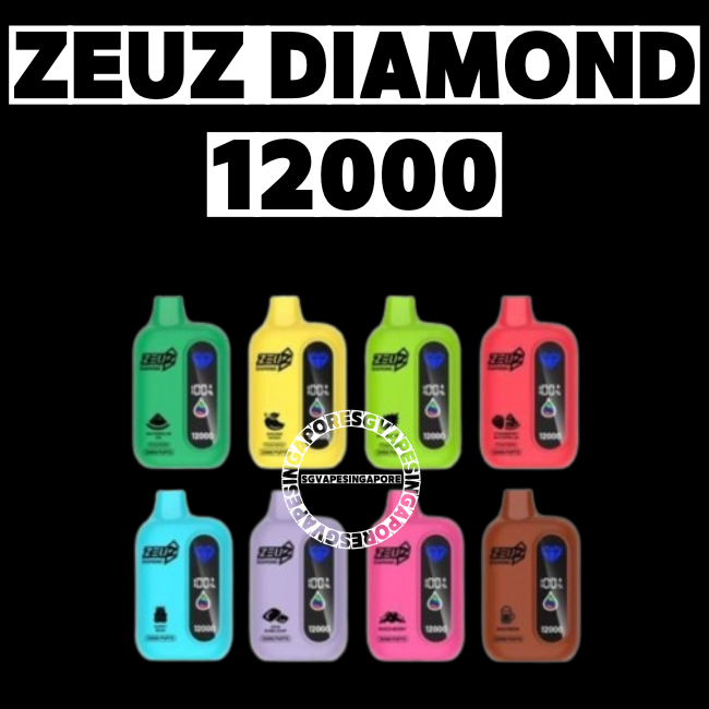 Zeuz Diamond 12000 Disposable - Sg Vape Singapore Delivery